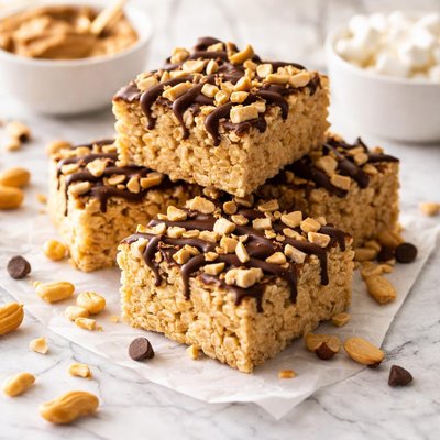 Image of Peanutty Cereal Squares