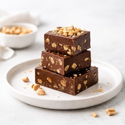 Image of Peanutty Chocolate Fudge
