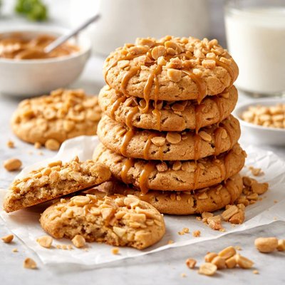 Image of Peanutty Peanut Cookies