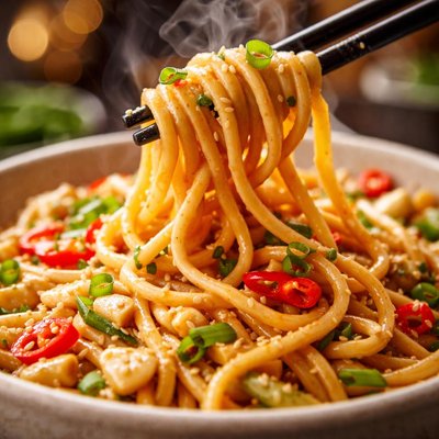 Image of Peanutty Sesame Noodles