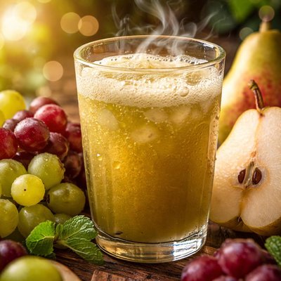 Image of Pear and Grape Juice