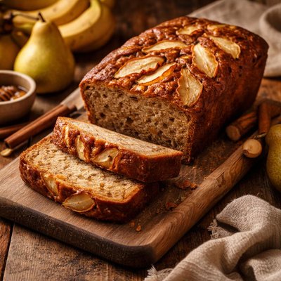 Image of Pear Banana Bread