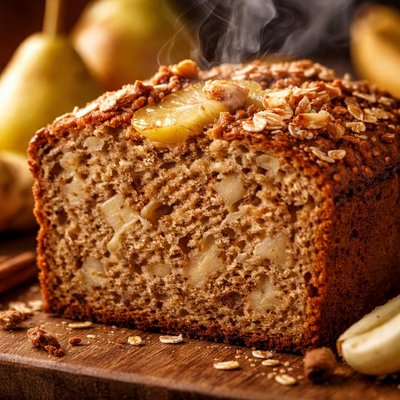 Image of Pear Banana Bread Low Fat