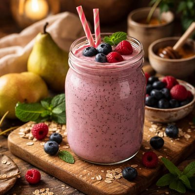 Image of Pear Berry Smoothie