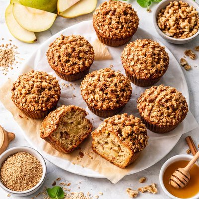 Image of Pear Bran Muffins