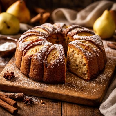 Image of Pear Bundt Cake