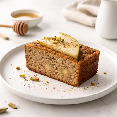 Image of Pear Cardamom Bread Light