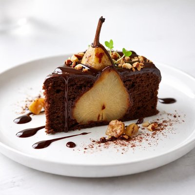 Image of Pear Chocolate Cake