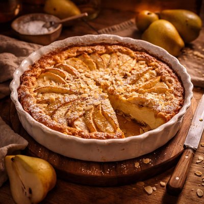 Image of Pear Clafouti