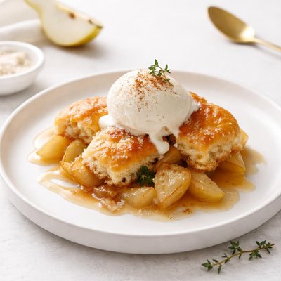 Image of Pear Cobbler