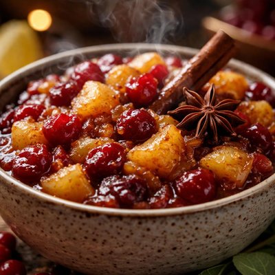Image of Pear Cranberry Chutney
