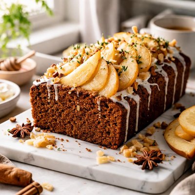 Image of Pear Gingerbread Cake