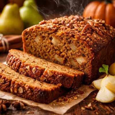 Image of Pear Pumpkin Bread