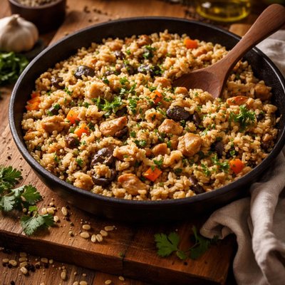 Image of Pearl Barley Pilaf