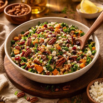 Image of Pecan Barley Salad