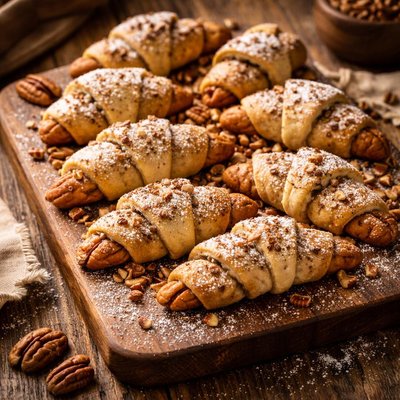 Image of Pecan Butter Horn Cookies