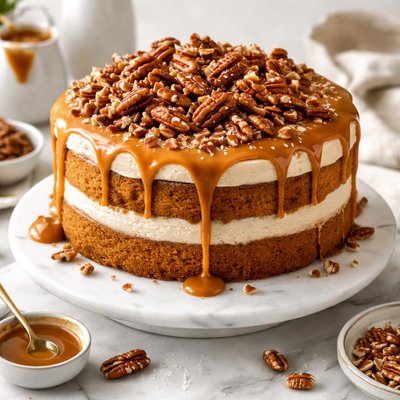 Image of Pecan Caramel Cake