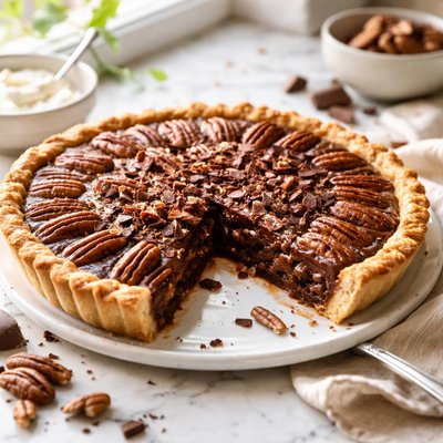 Image of Pecan Chocolate Pie