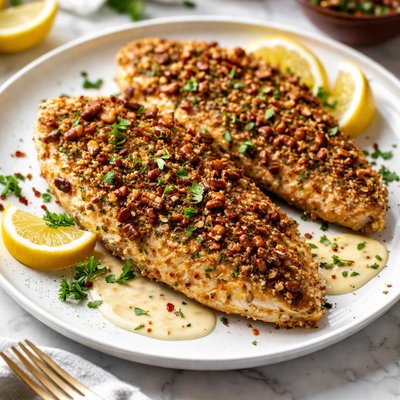 Image of Pecan Crusted Tilapia