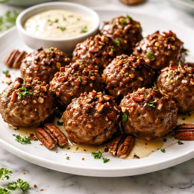 Image of Pecan Nut Meat Balls
