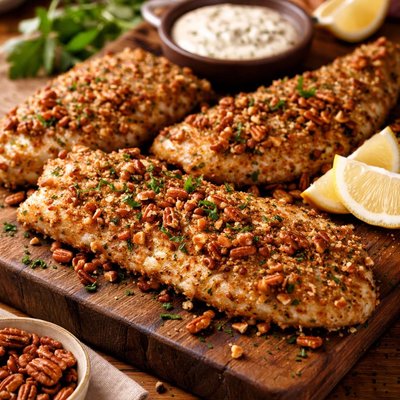 Image of Pecan Parmesan Fish Fillets