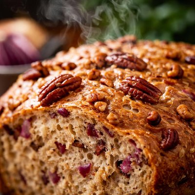 Image of Pecan Red Onion Bread for Bread Machine