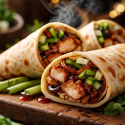 Image of Peking Chicken Wraps