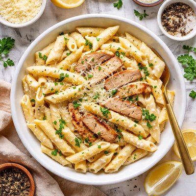 Image of Vegan Penne Alfredo