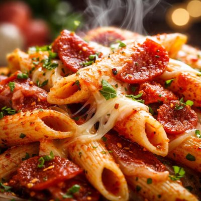 Image of Penne Alla Pizzaiola Penne Pizza Style