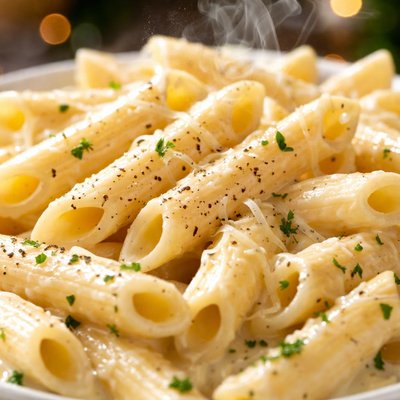Image of Penne in Parmesan Cream Sauce