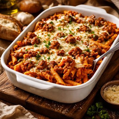 Image of Penne Italian Sausage Bake