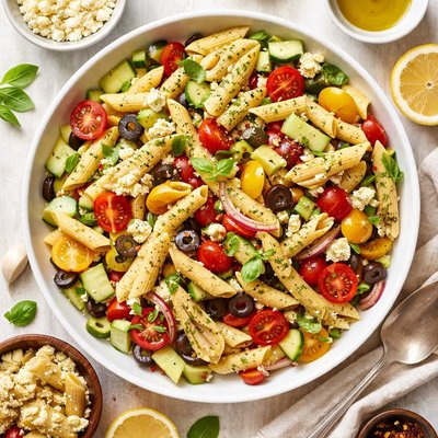 Image of Penne Pasta and Artichoke Salad