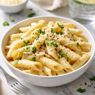Image of Whole30 Penne Pasta with Cheese Sauce