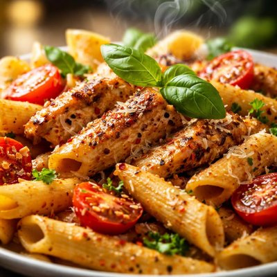 Image of Whole30 Penne Pasta with Chicken