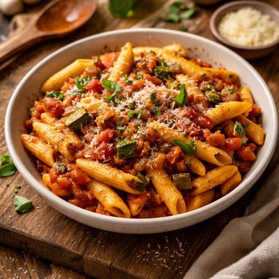 Image of Penne with Chunky Garden Sauce