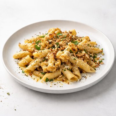 Image of Penne with Roasted Cauliflower
