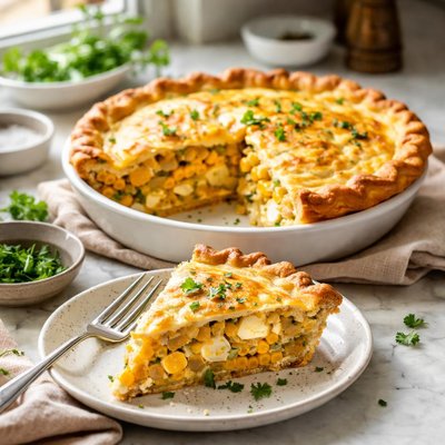 Image of Pennsylvania Dutch Corn Pie