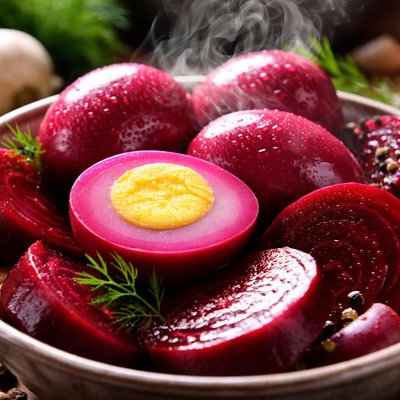 Image of Pennsylvania Dutch Red Beet Eggs and Pickled Beets