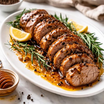 Image of Pepper Honey Pork Tenderloin