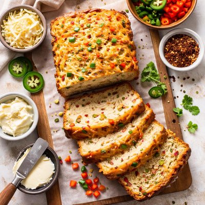 Image of Pepper Jack Cheese Quick Bread