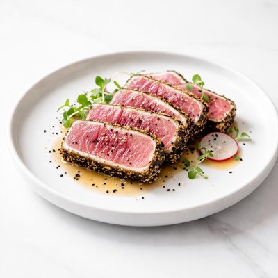 Image of Pepper Seared Tuna Steaks