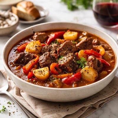 Image of Pepper Spiked Beef Stew
