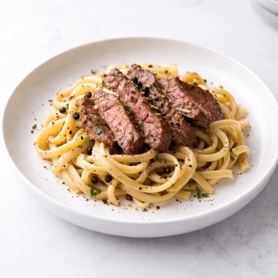 Image of Pepper Steak Fettuccine