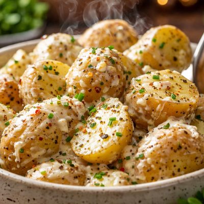 Image of Peppered Boursin Potatoes