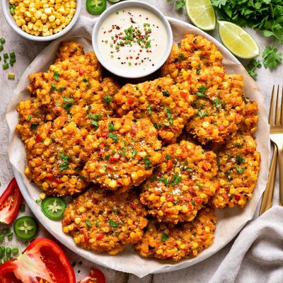 Image of Peppered Corn Fritters