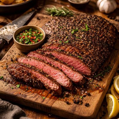 Image of Peppered Flank Steak