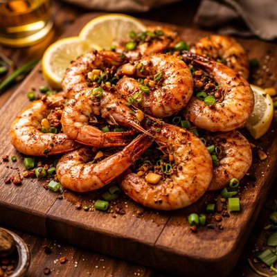 Image of Peppered Prawns
