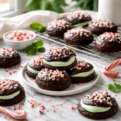 Image of Peppermint Bon Bon Cookies