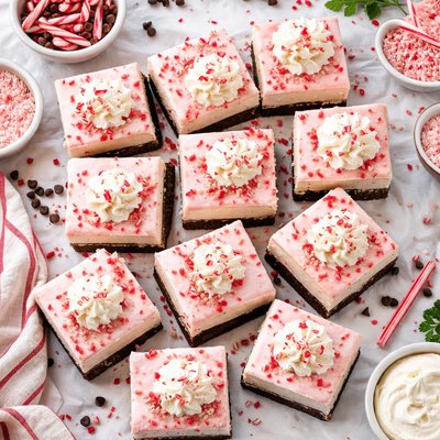 Image of Peppermint Cheesecake Bars