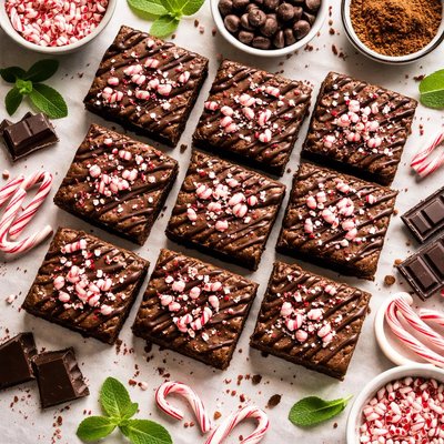 Image of Peppermint Chocolate Brownies